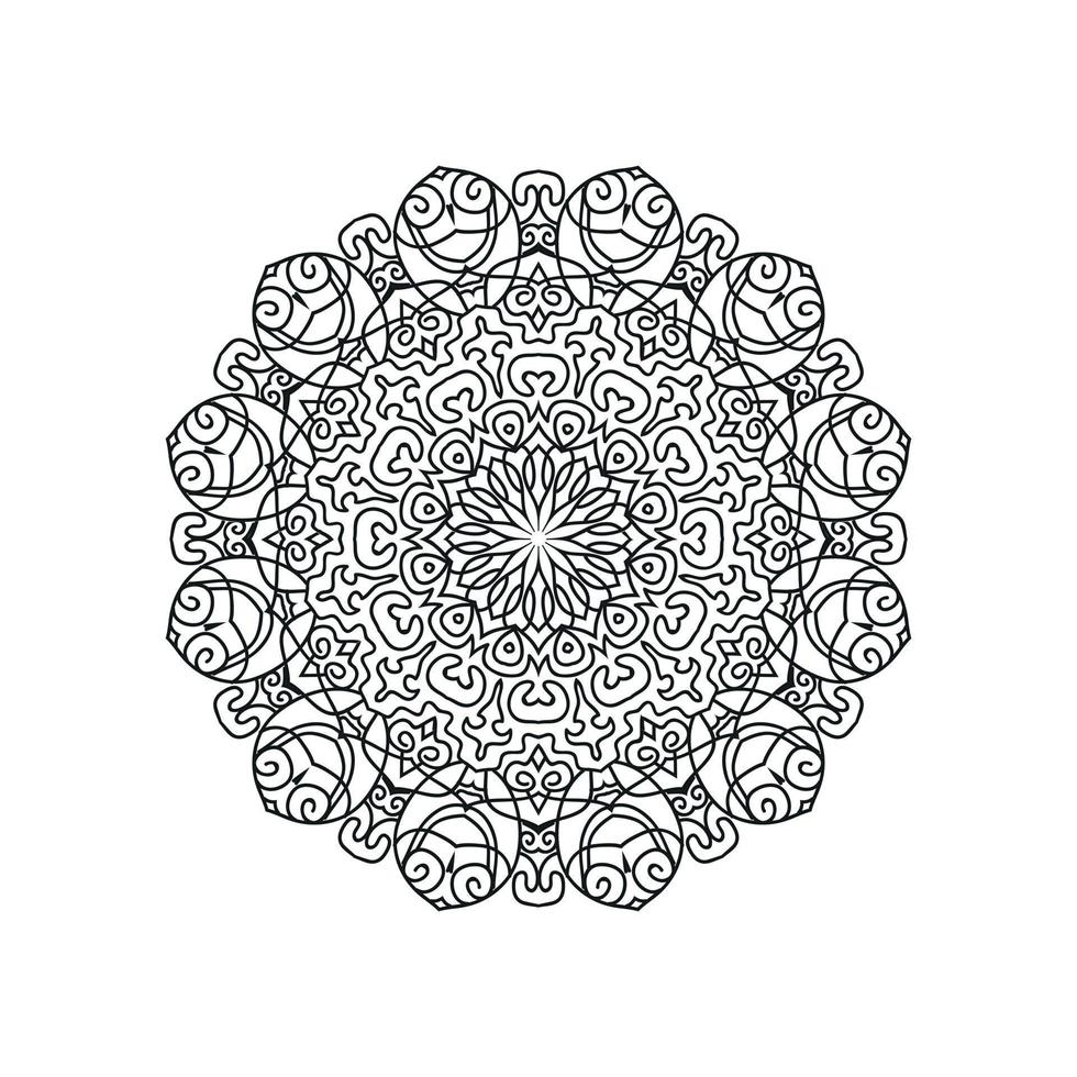 Mandala designs. New mandala art background vector