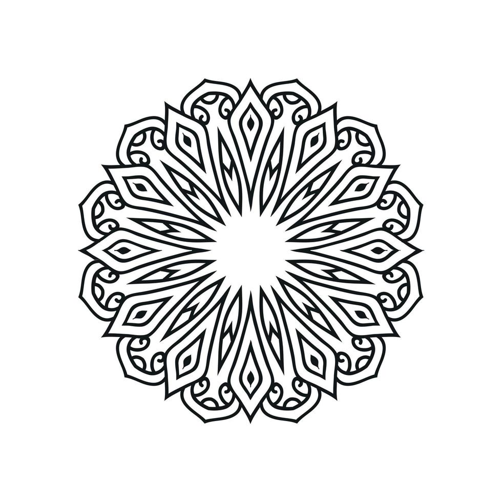 Flower mandala vector designs. Mandala art background