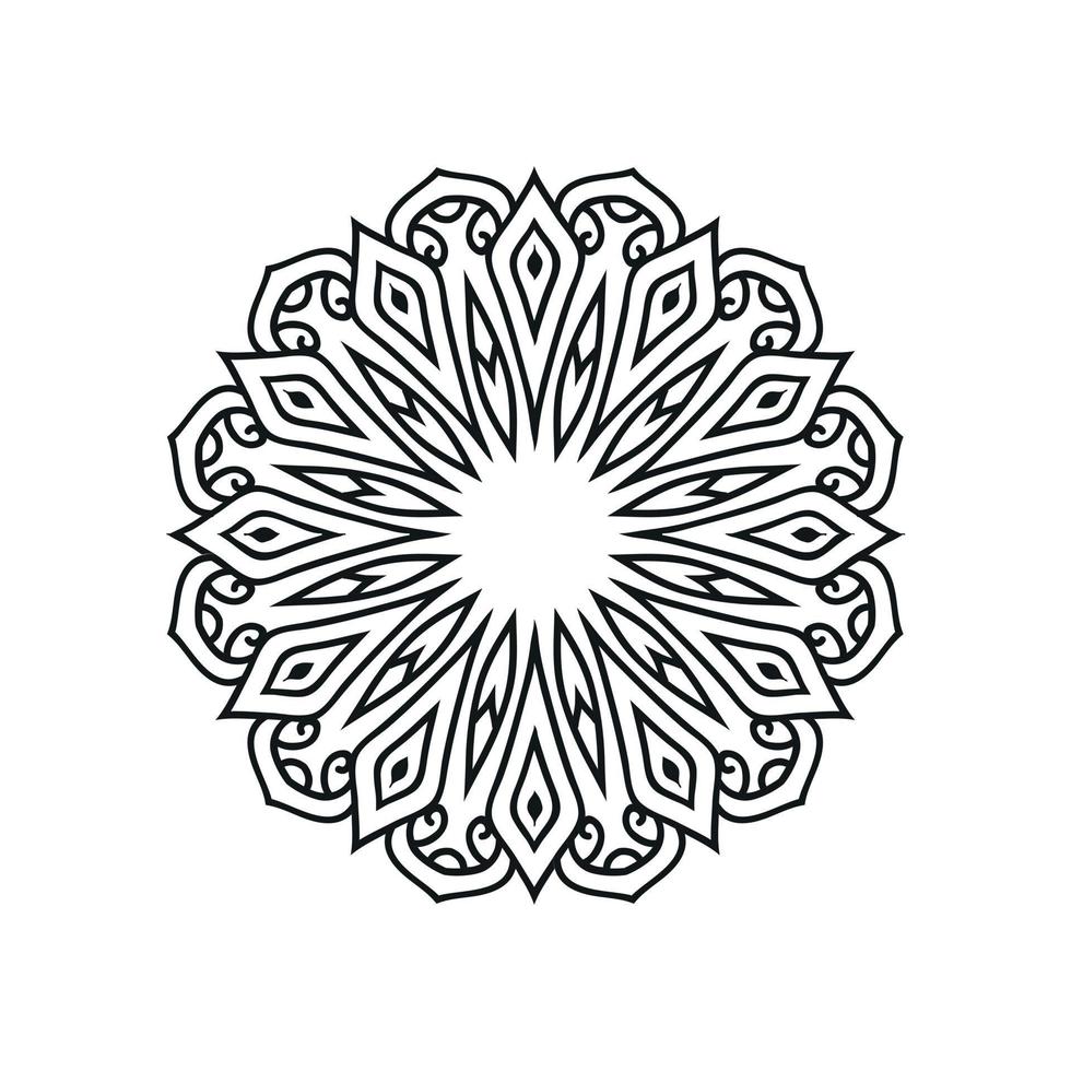 Flower mandala vector designs. Mandala art background