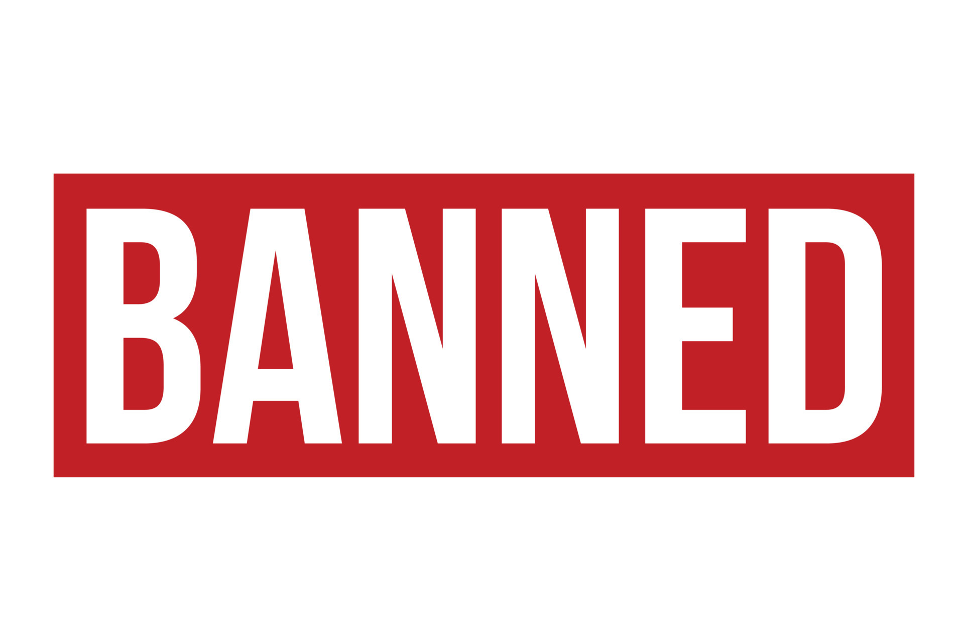 banned 1 2016