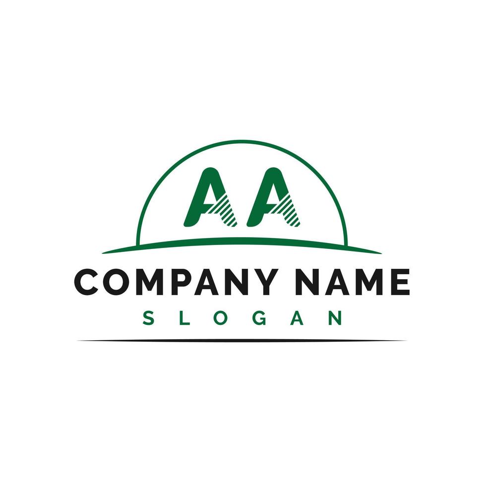 AA Letter Logo vector