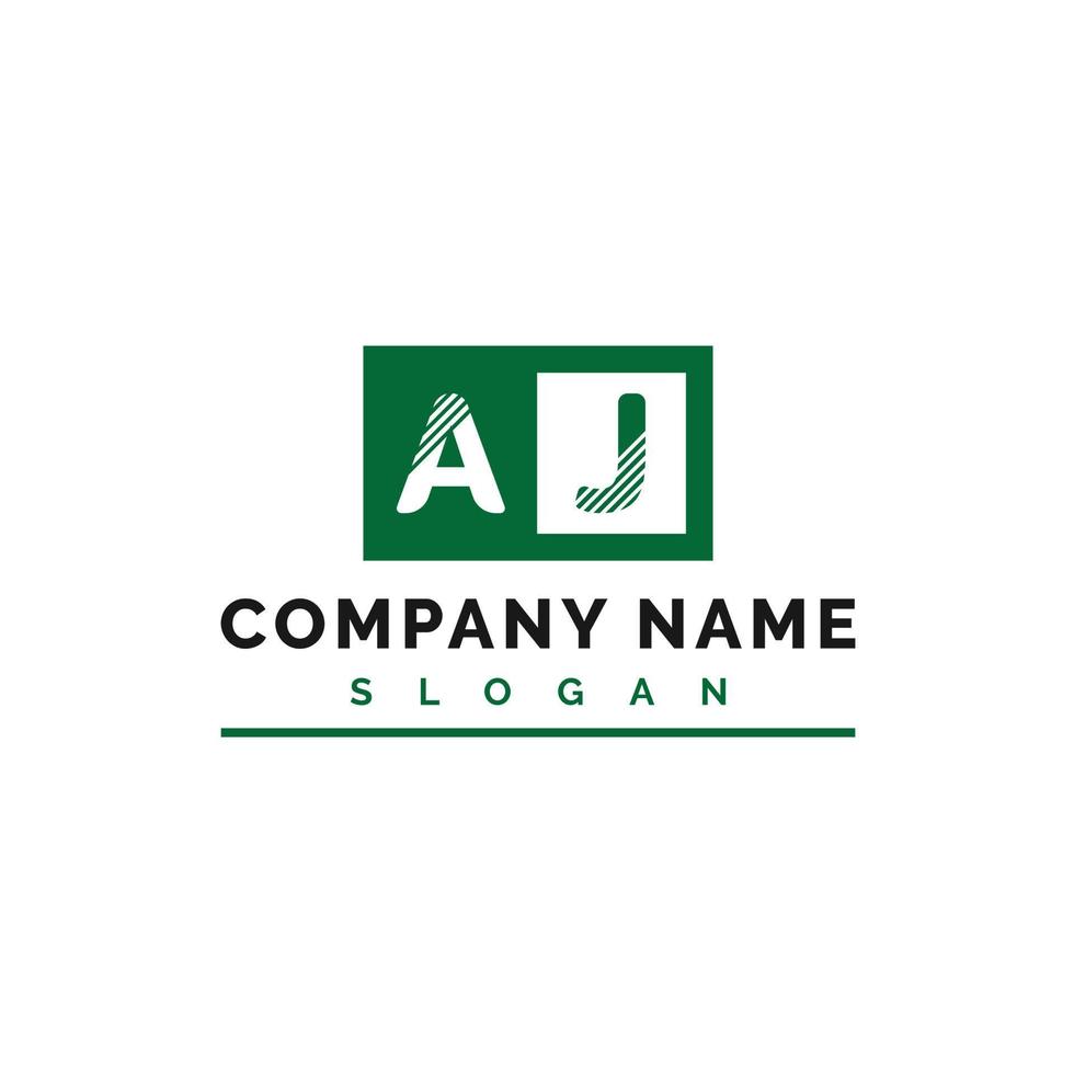 AJ Logo Design. AJ Letter Logo Icon Vector Illustration - Vector