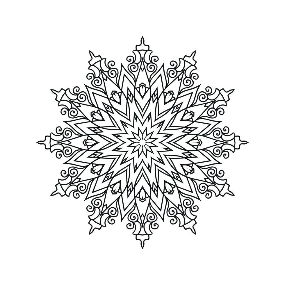 Mandala designs. New mandala art background vector