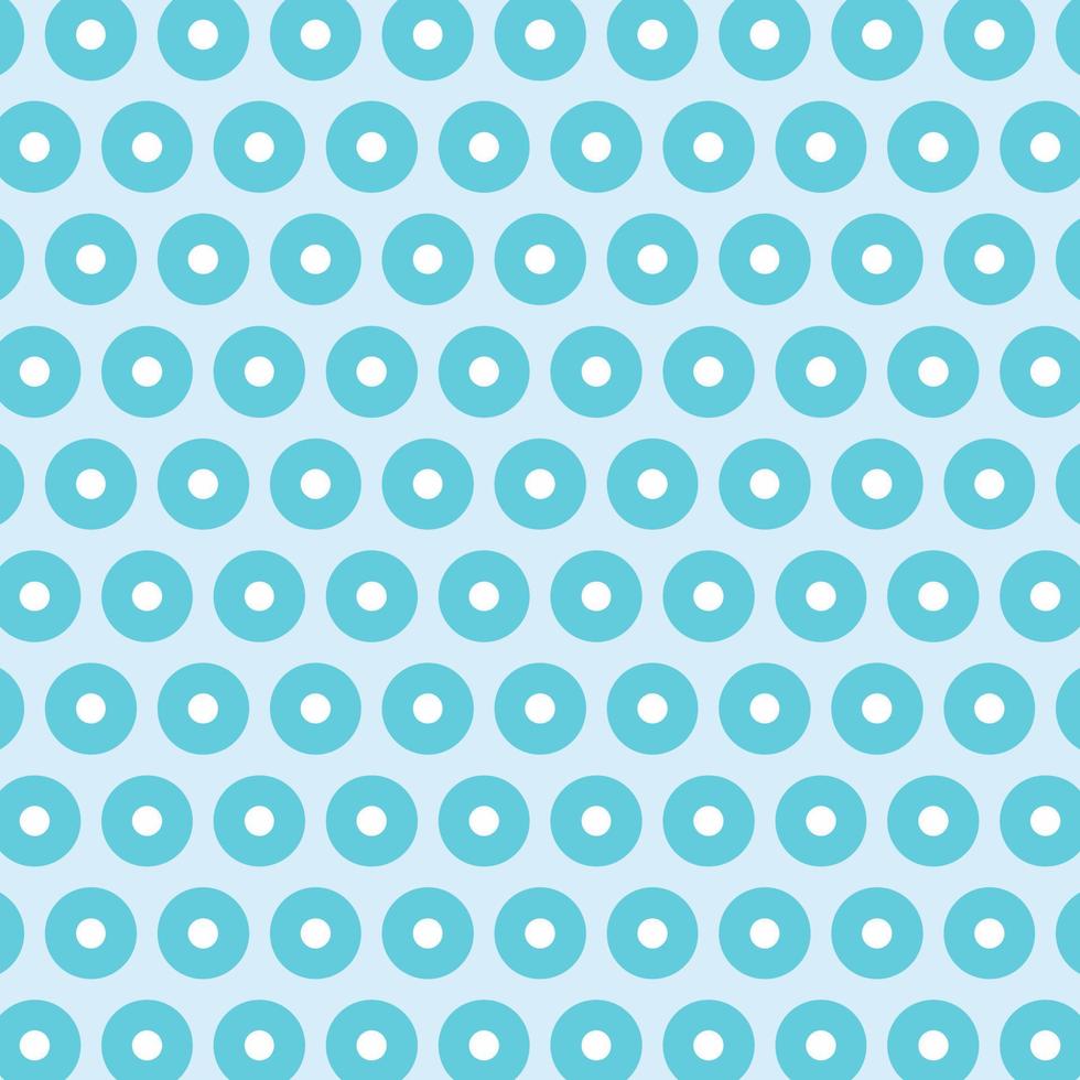 Seamless vector pattern with blue ring