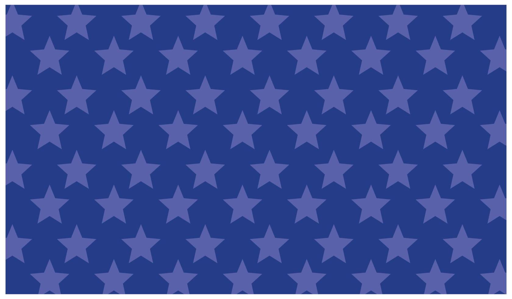 Illustration of a blue background with stars and stripes in a seamless pattern. Two color background illustration for your design. Resembling the expanse of the night sky full of stars vector