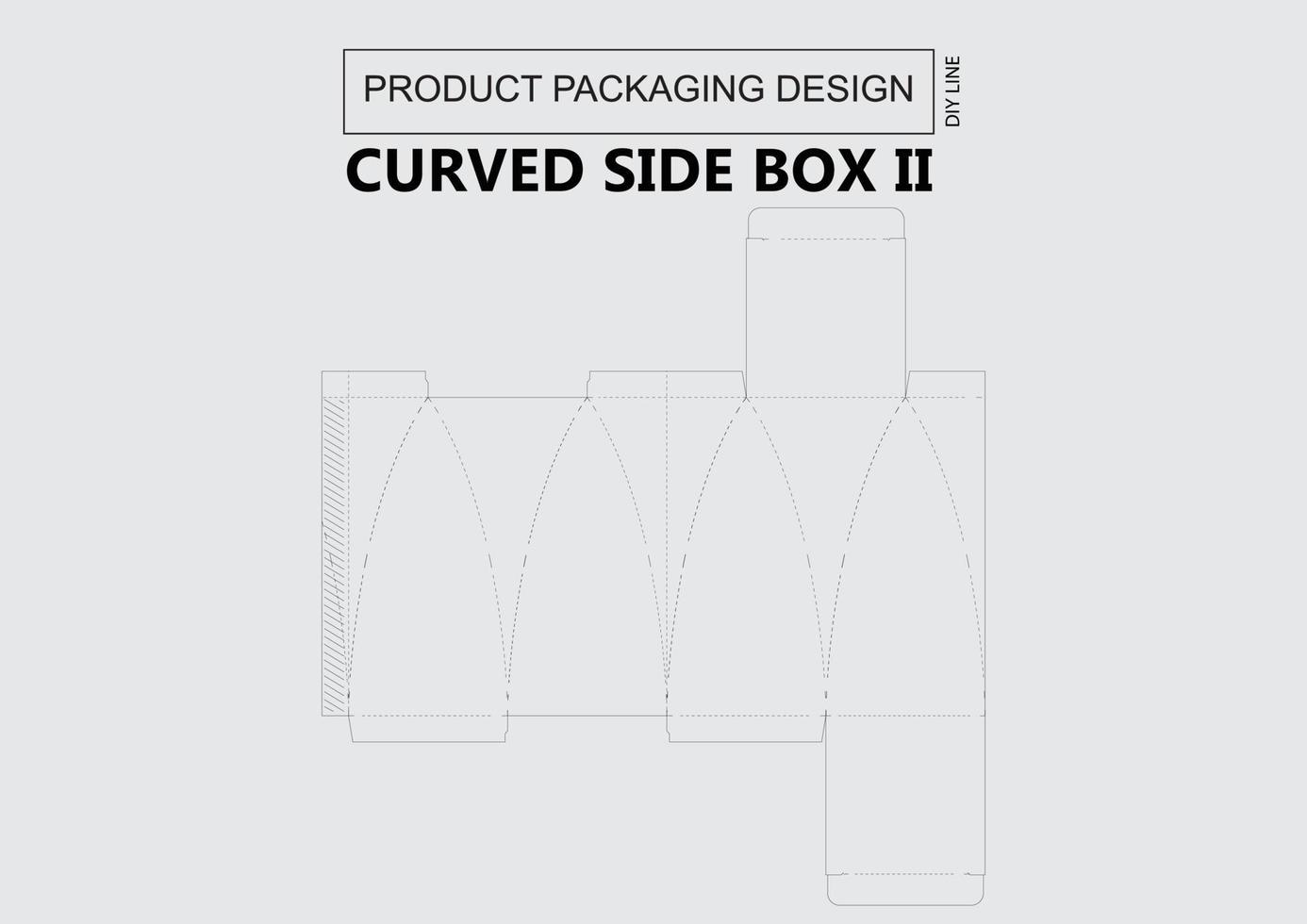 Curved SIde Box 2 vector