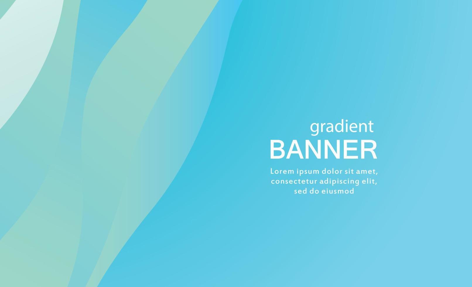 background banner with abstract shape and blank page vector
