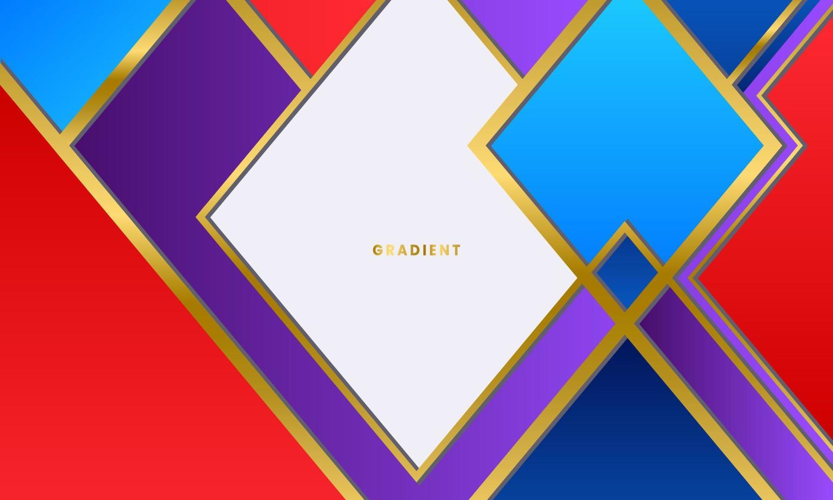 Abstract background with blue, red and purple colours. vector