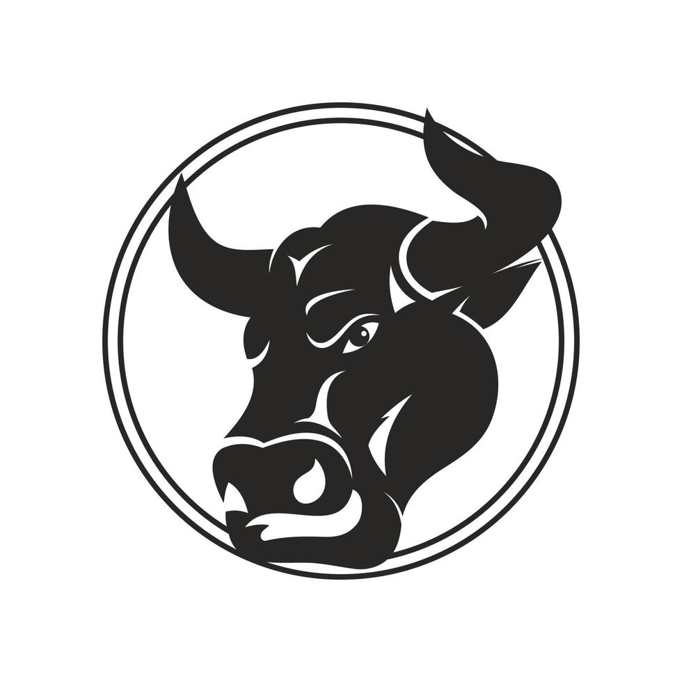 Cow Logo Template vector icon