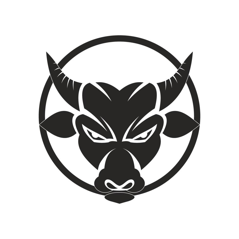 Cow Logo Template vector icon