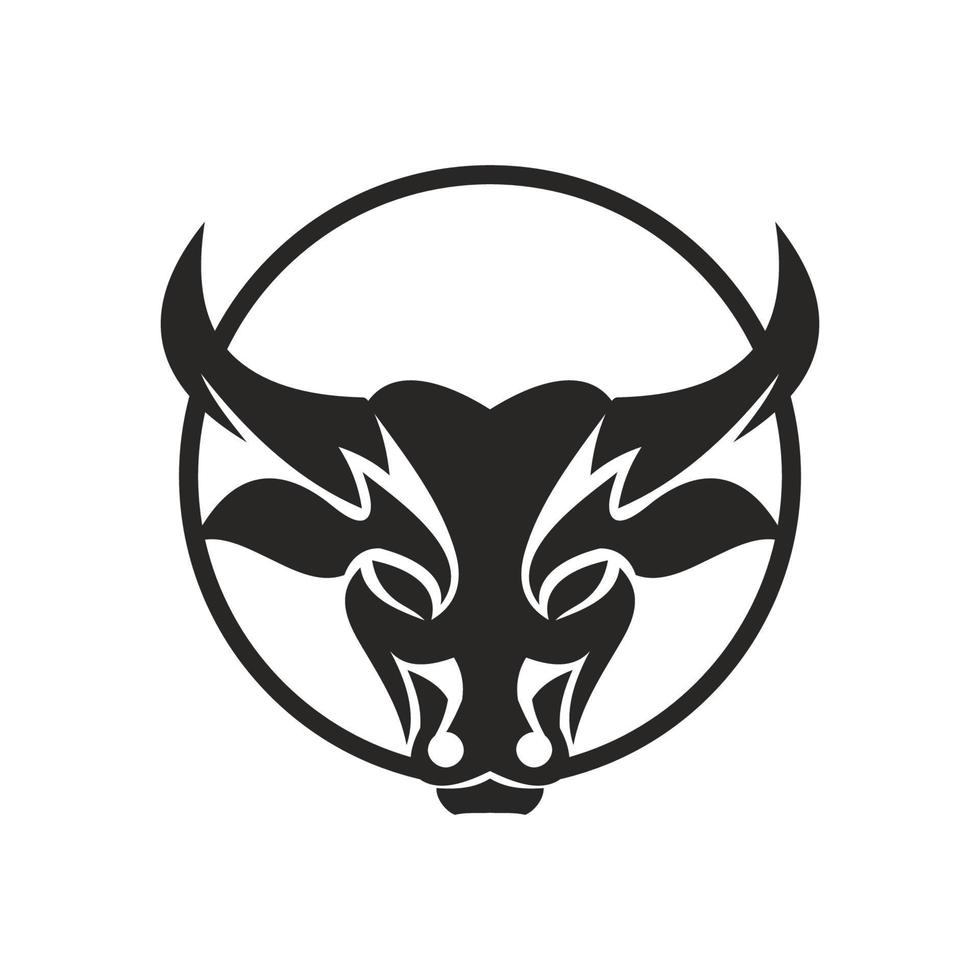 Cow Logo Template vector icon