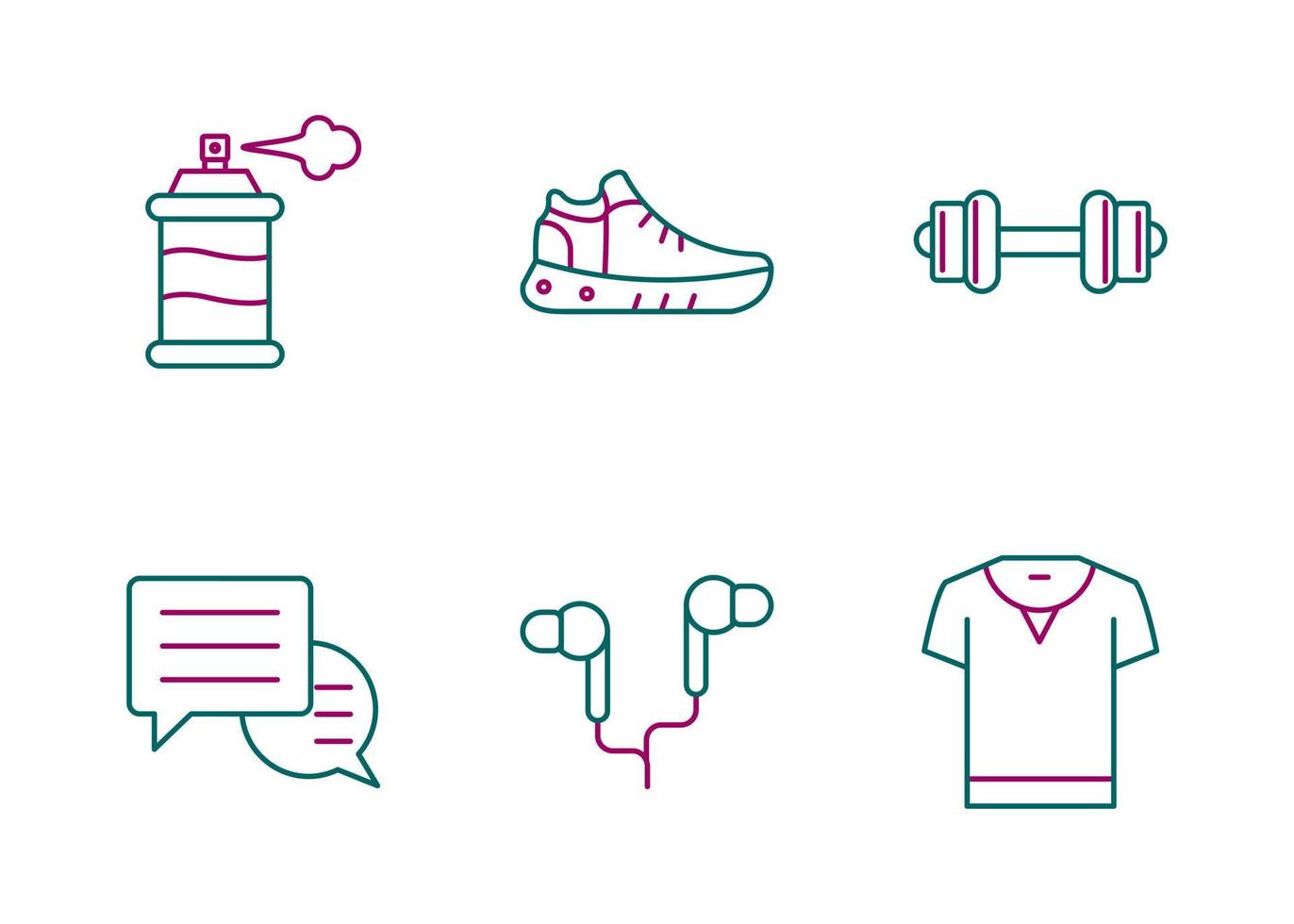 Youth Vector Icon Set