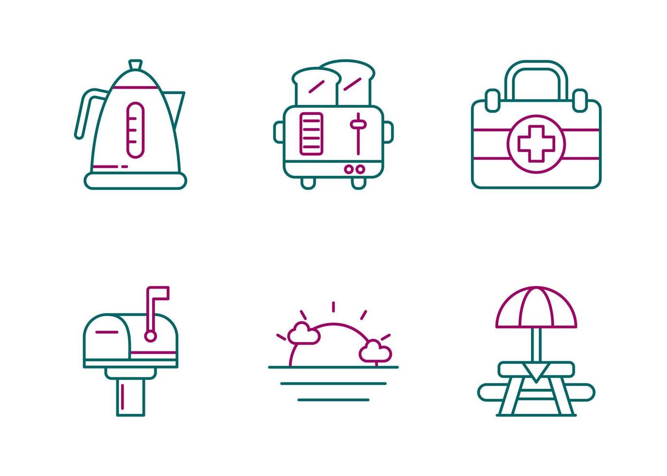 Everyday Stuff Vector Icon Set