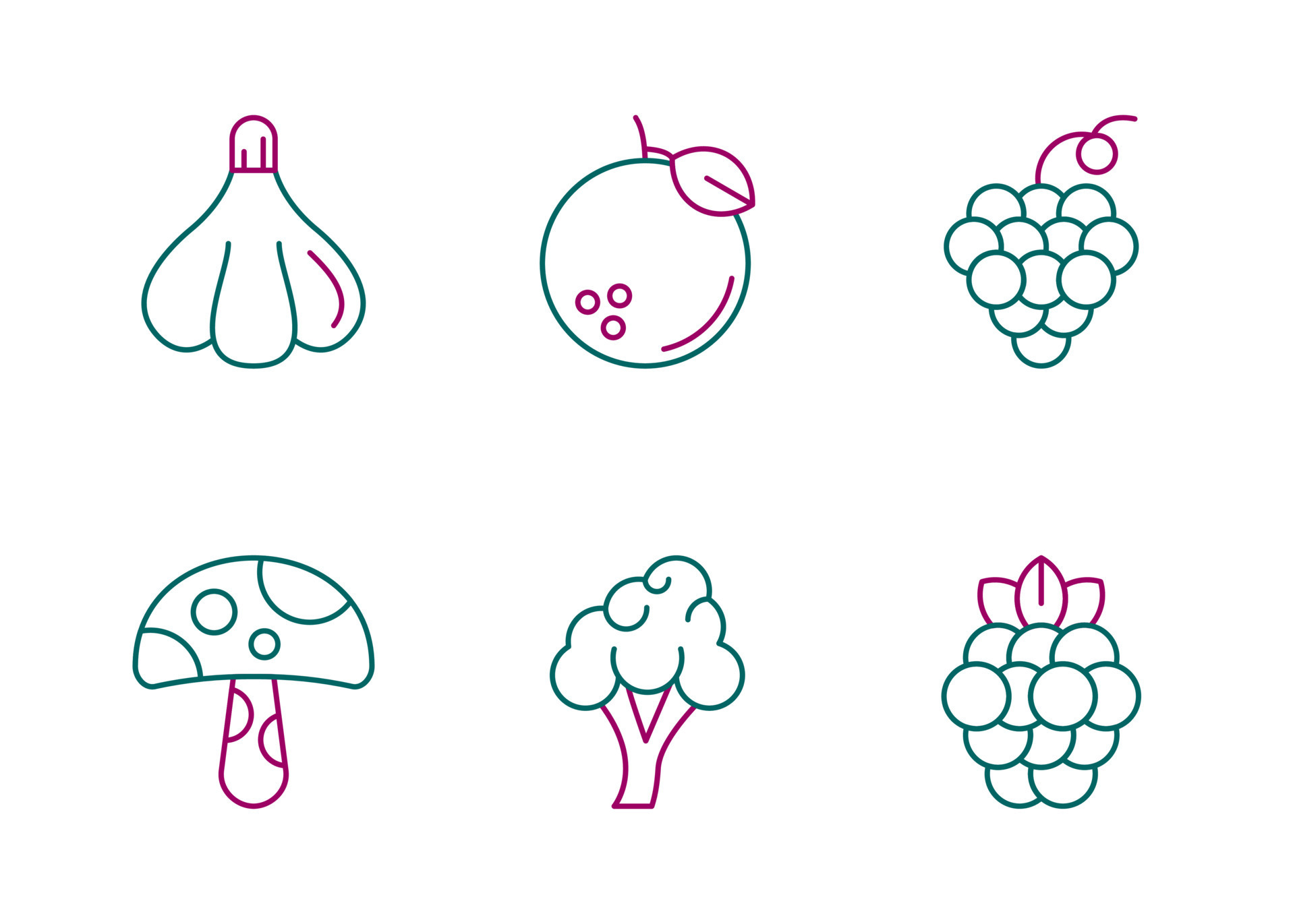Set Of Unique Vector Icons 17482769 Vector Art At Vecteezy Set Of Unique Vector Icons 17482769 Vector Art At Vecteezy