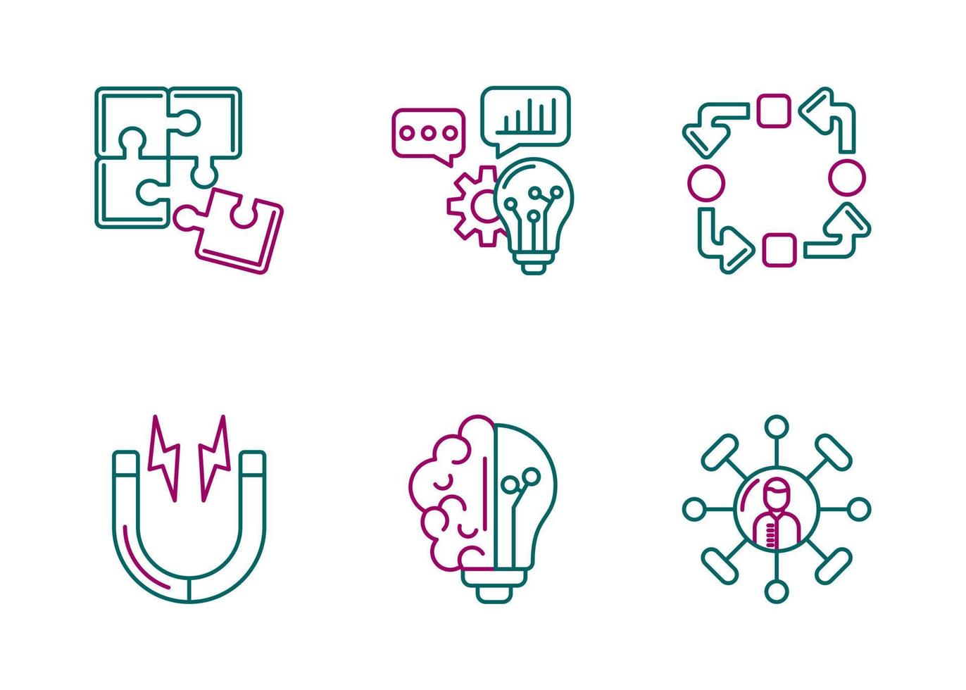 Set of Unique Vector Icons