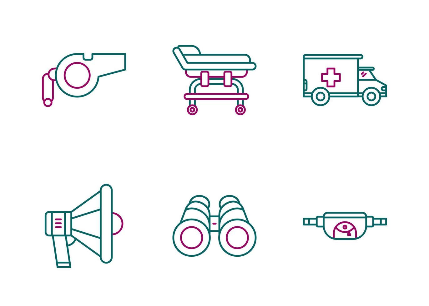 Set of Unique Vector Icons