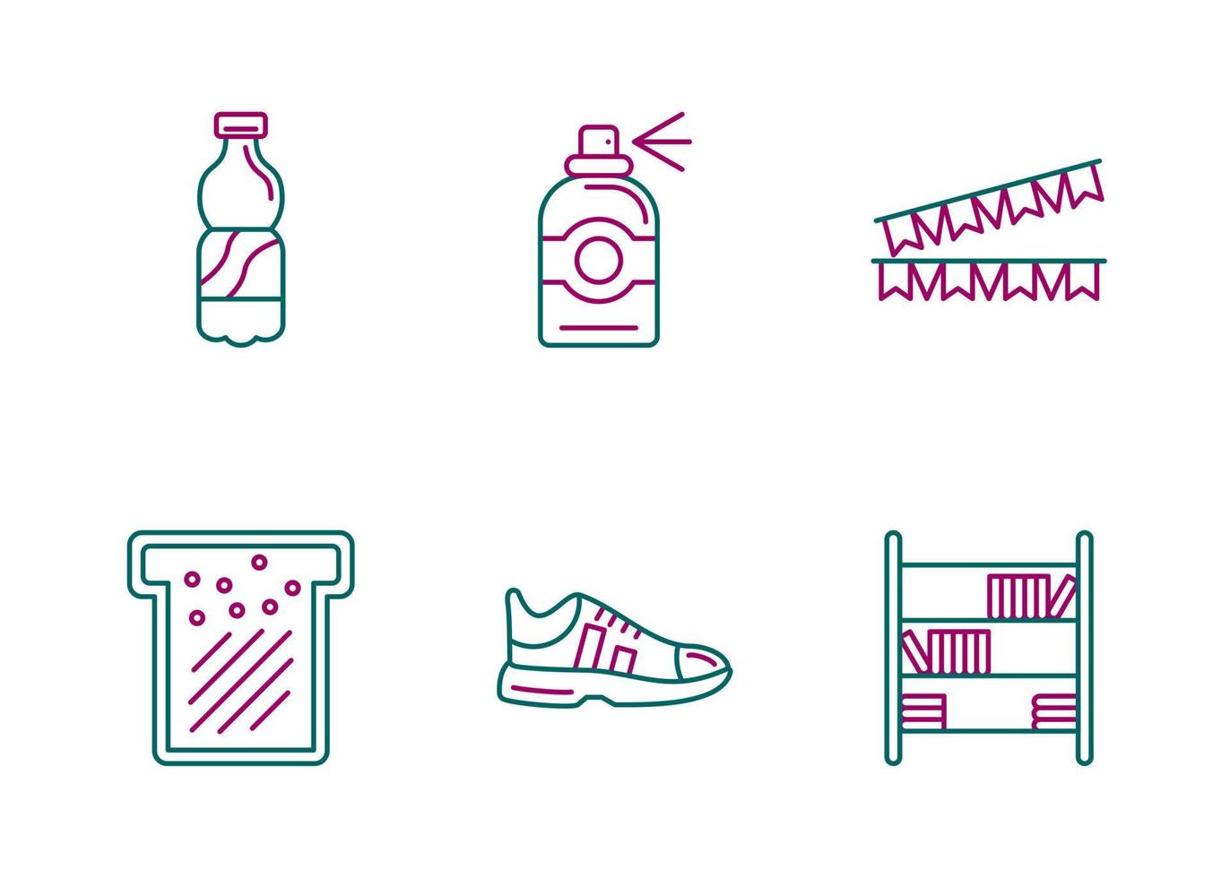 Youth Day Vector Icon Set