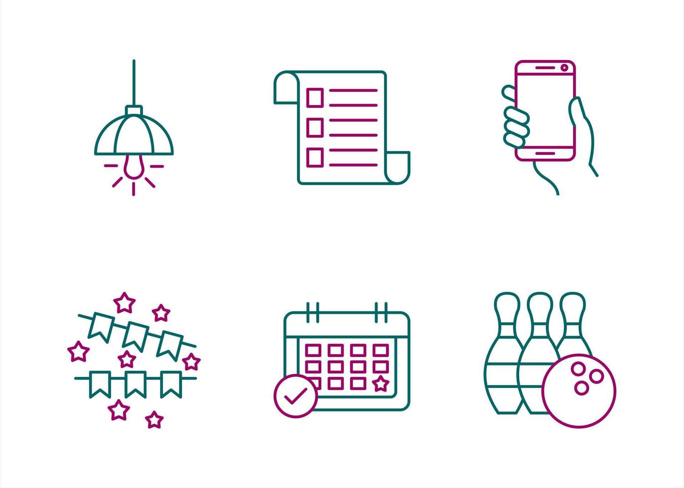 Set of Unique Vector Icons