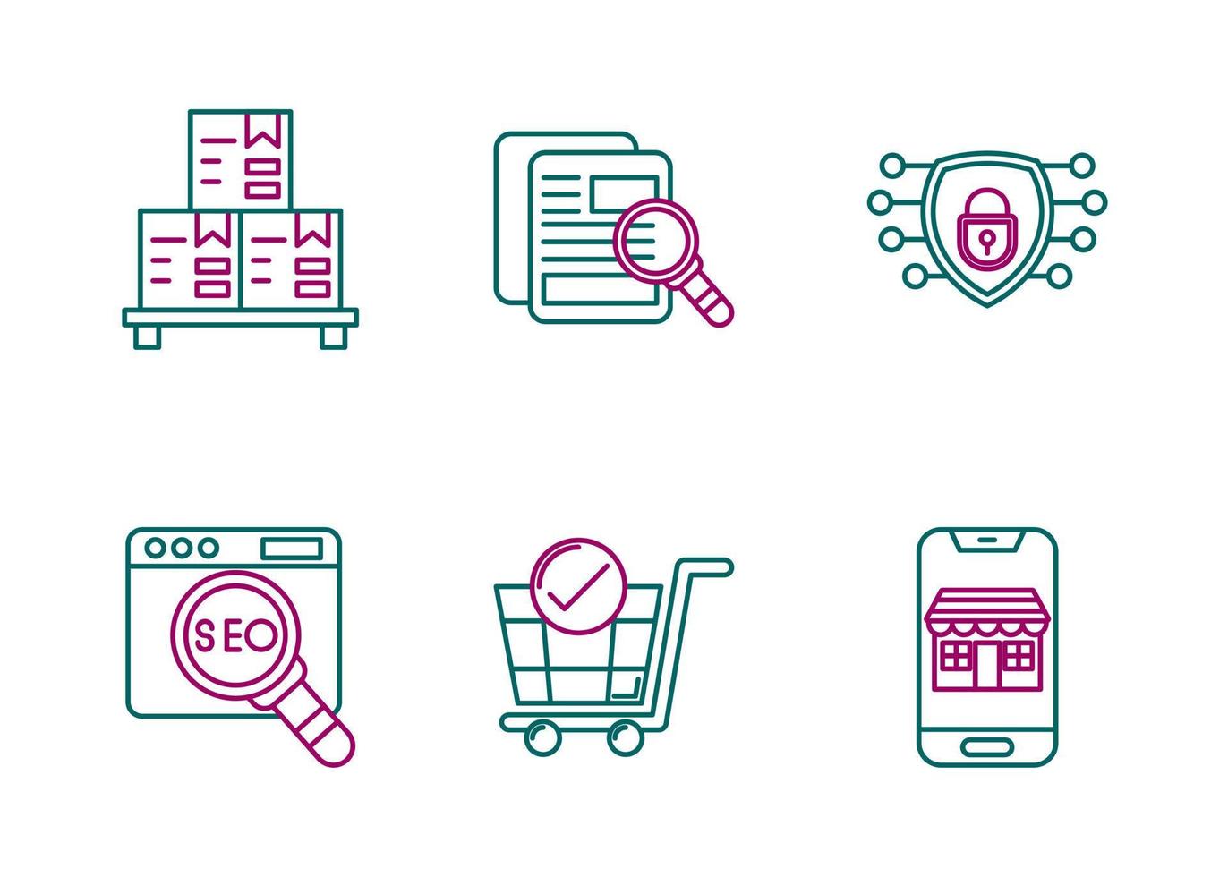 Set of Unique Vector Icons