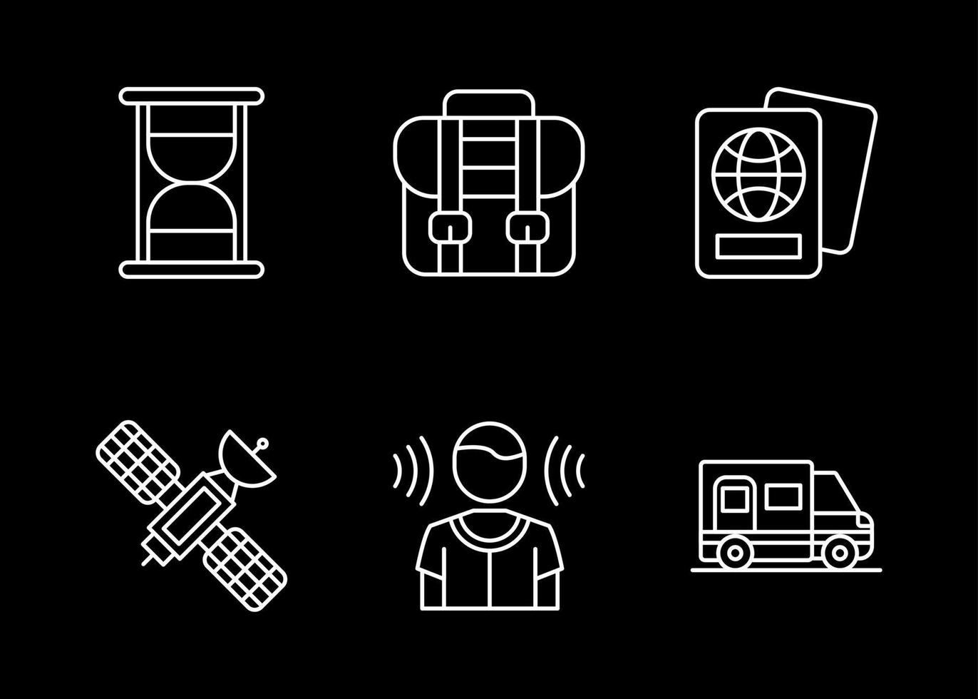 Journalism Vector Icon Set