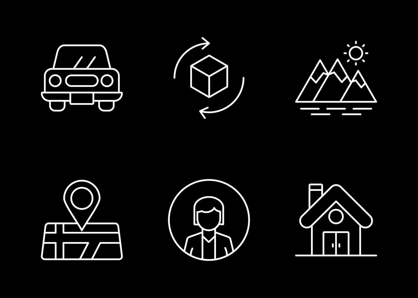 Set of Unique Vector Icons
