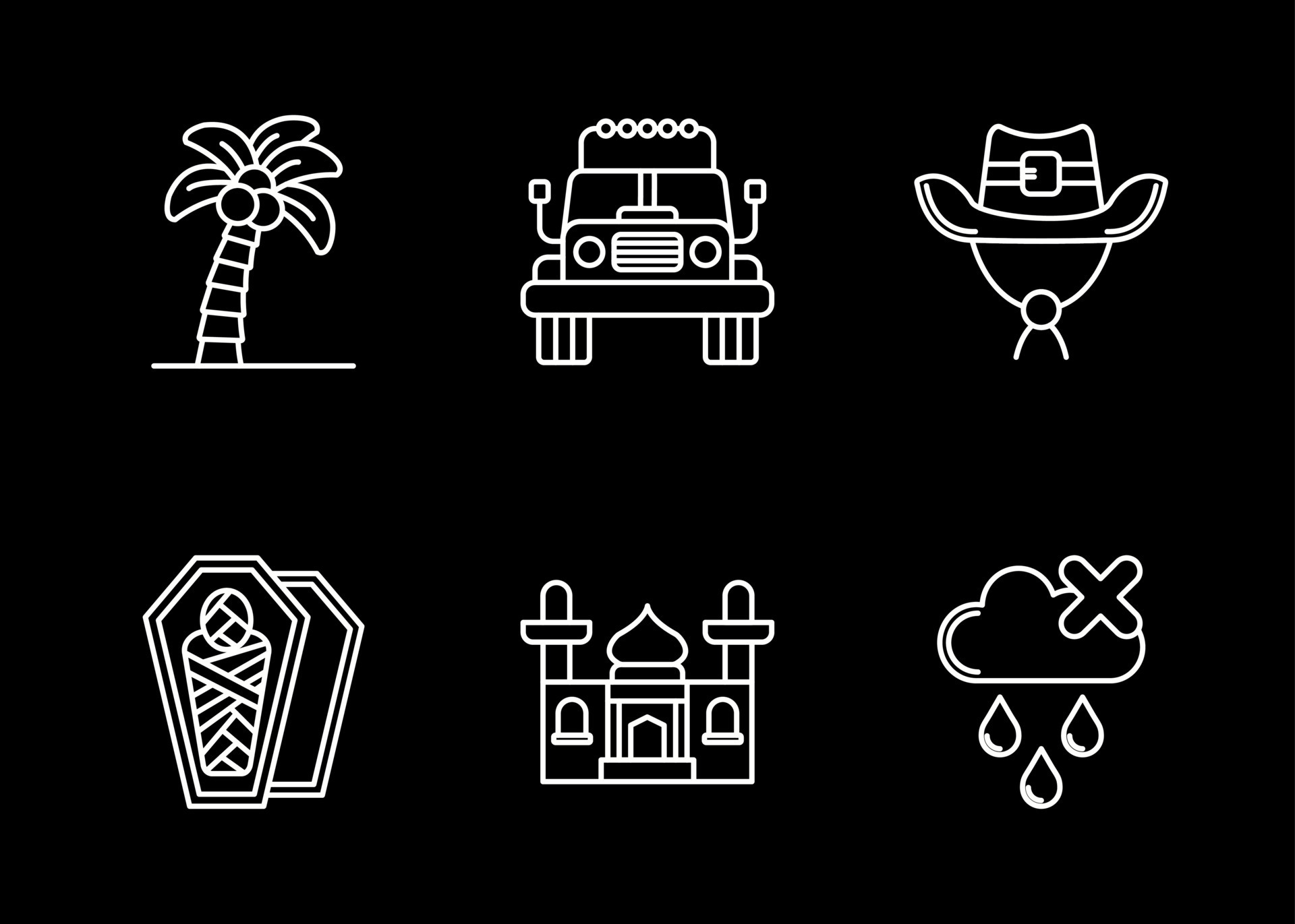 Set Of Unique Vector Icons 17483089 Vector Art At Vecteezy Set Of Unique Vector Icons 17483089 Vector Art At Vecteezy