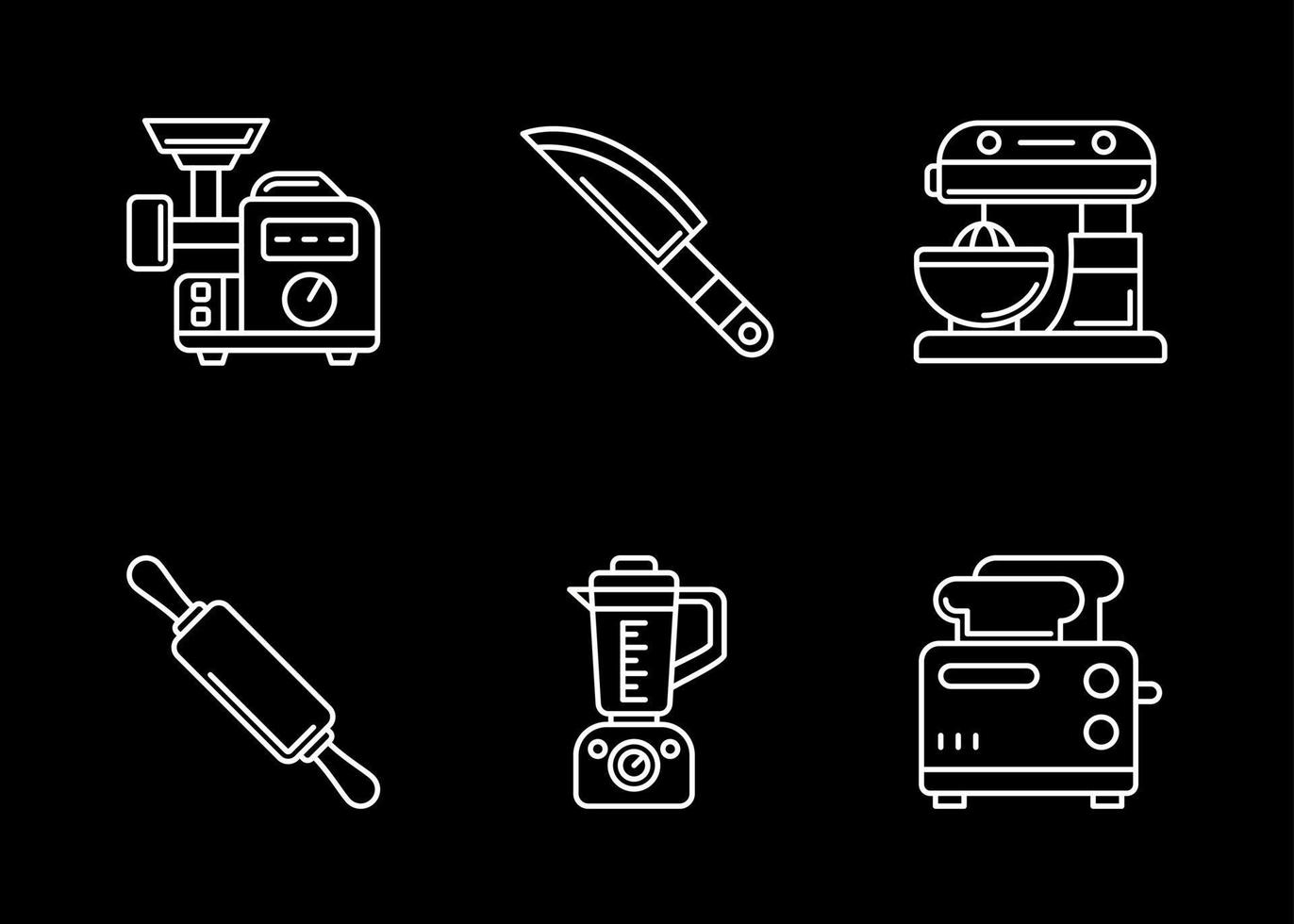 Set of Unique Vector Icons