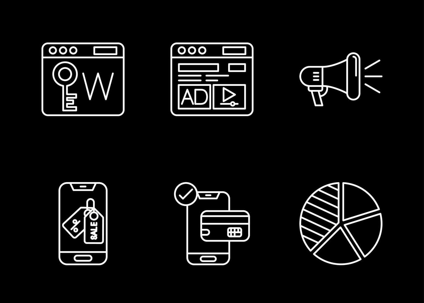 Set of Unique Vector Icons