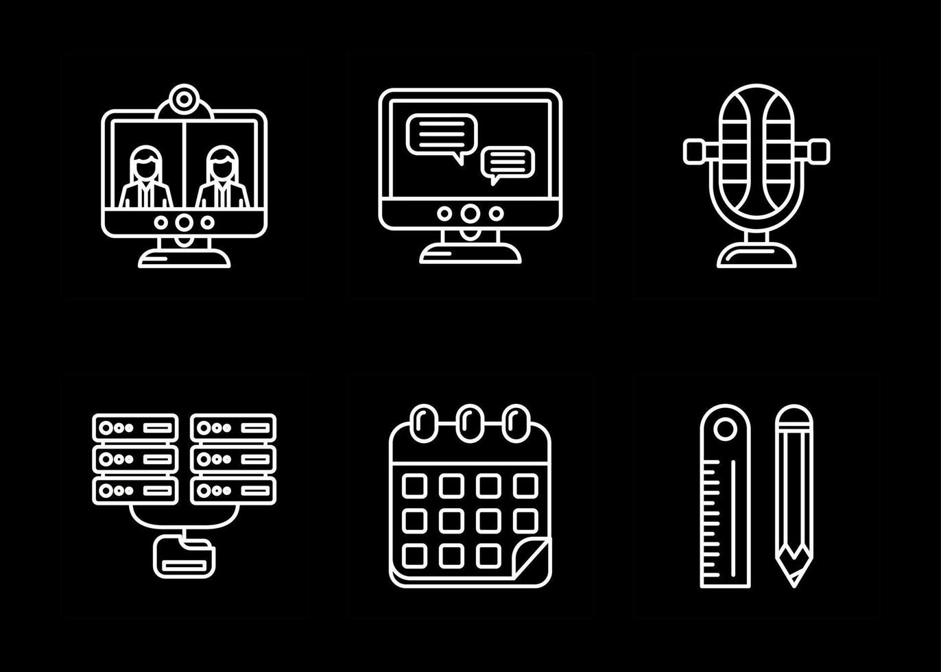 Set of Unique Vector Icons