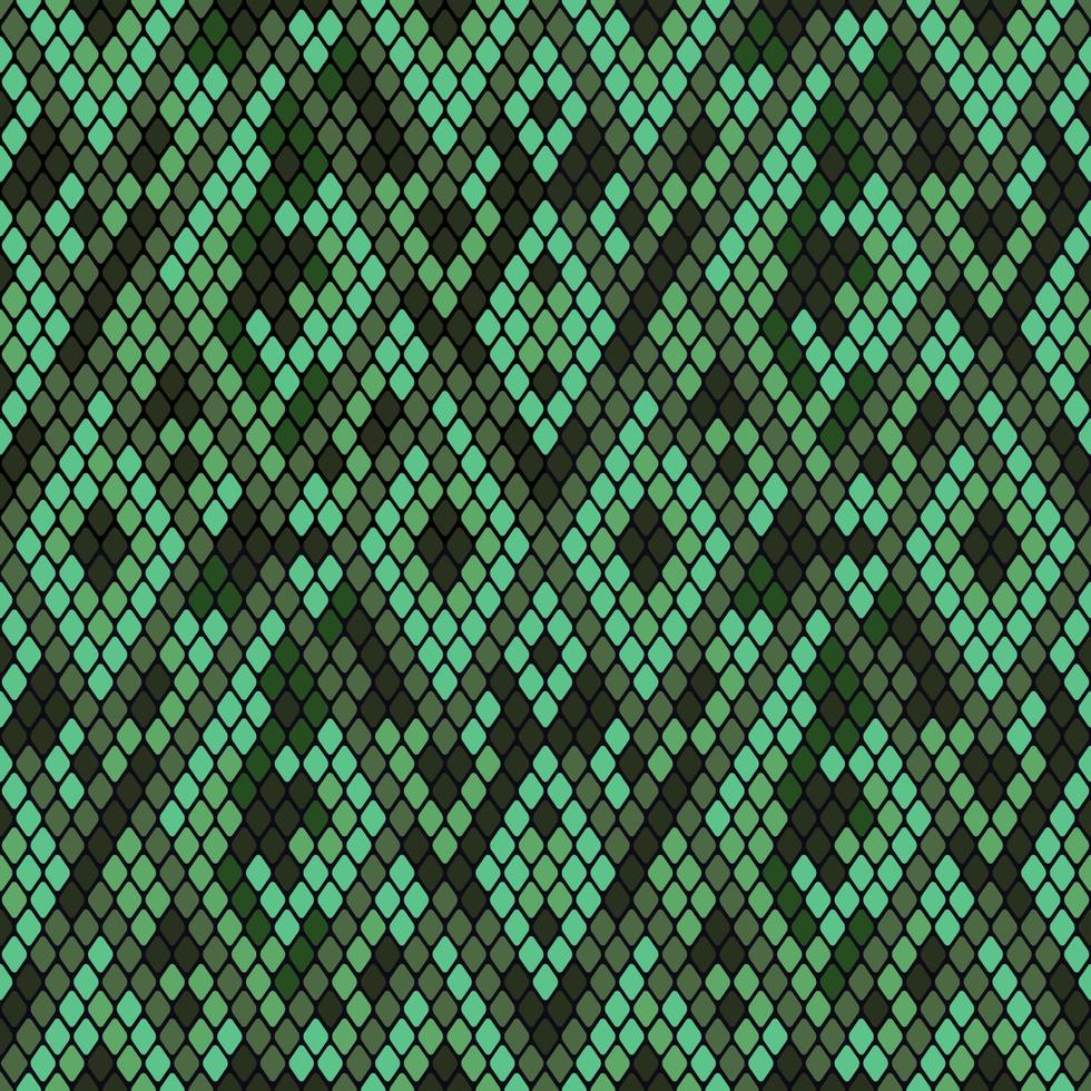 Snake skin Texture Seamless Pattern vector