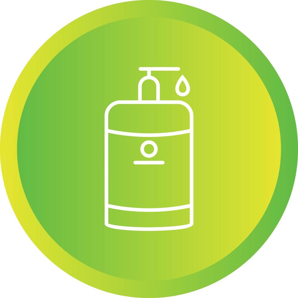 Beautiful handwash vector line icon