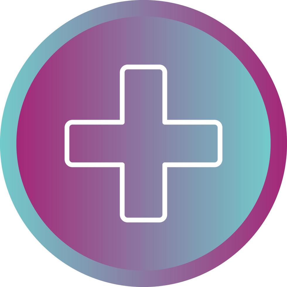 Beautiful Plus vector line icon 17483639 Vector Art at Vecteezy