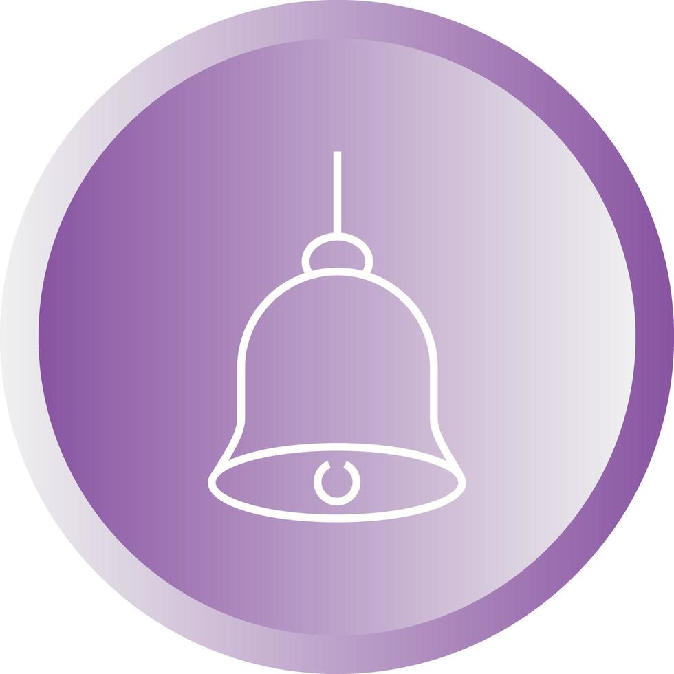Beautiful Bell Line Vector Icon