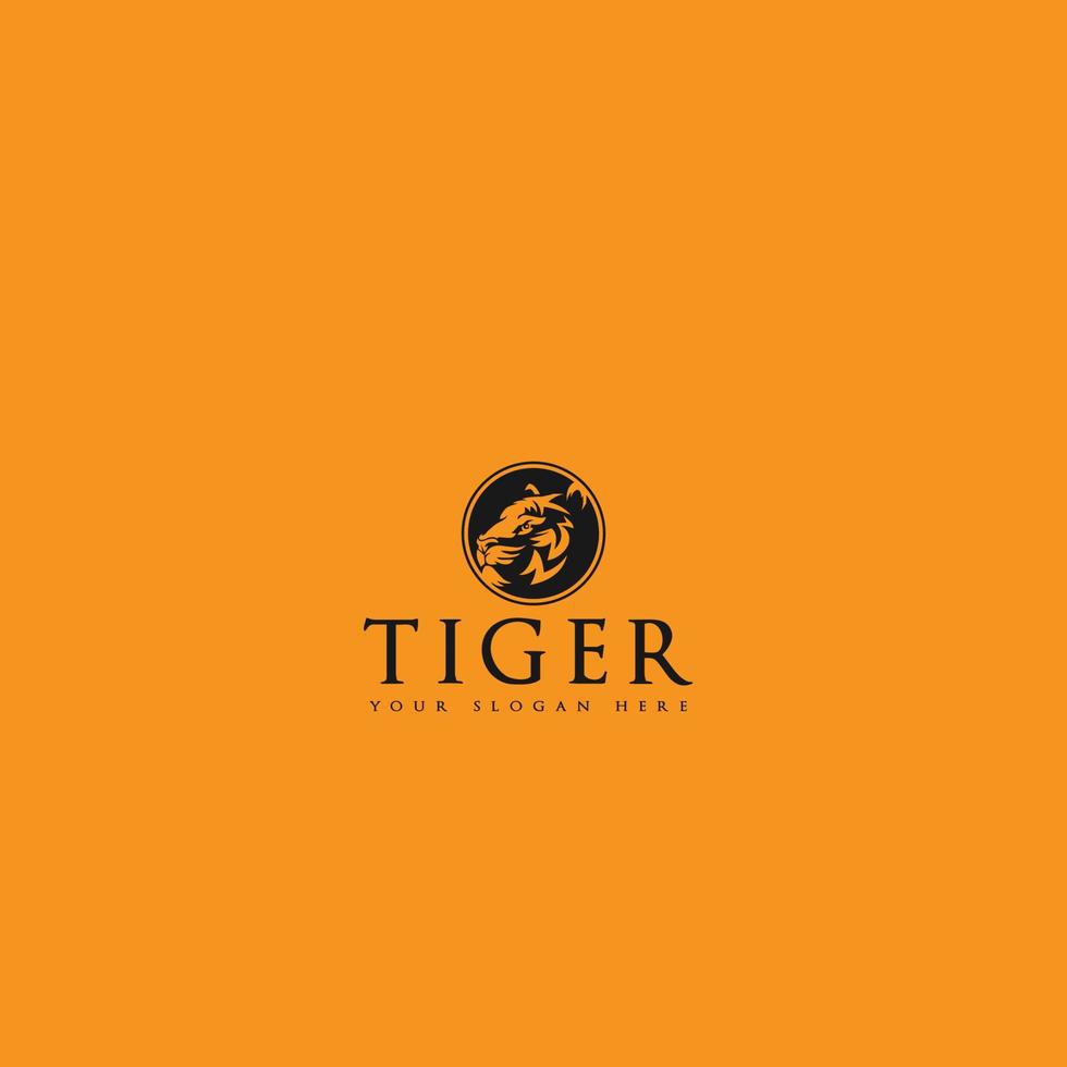 vector de logotipo de tigre