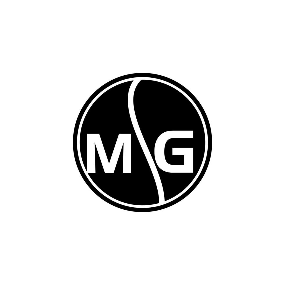 MG letter logo design.MG creative initial MG letter logo design . MG creative initials letter logo concept. vector