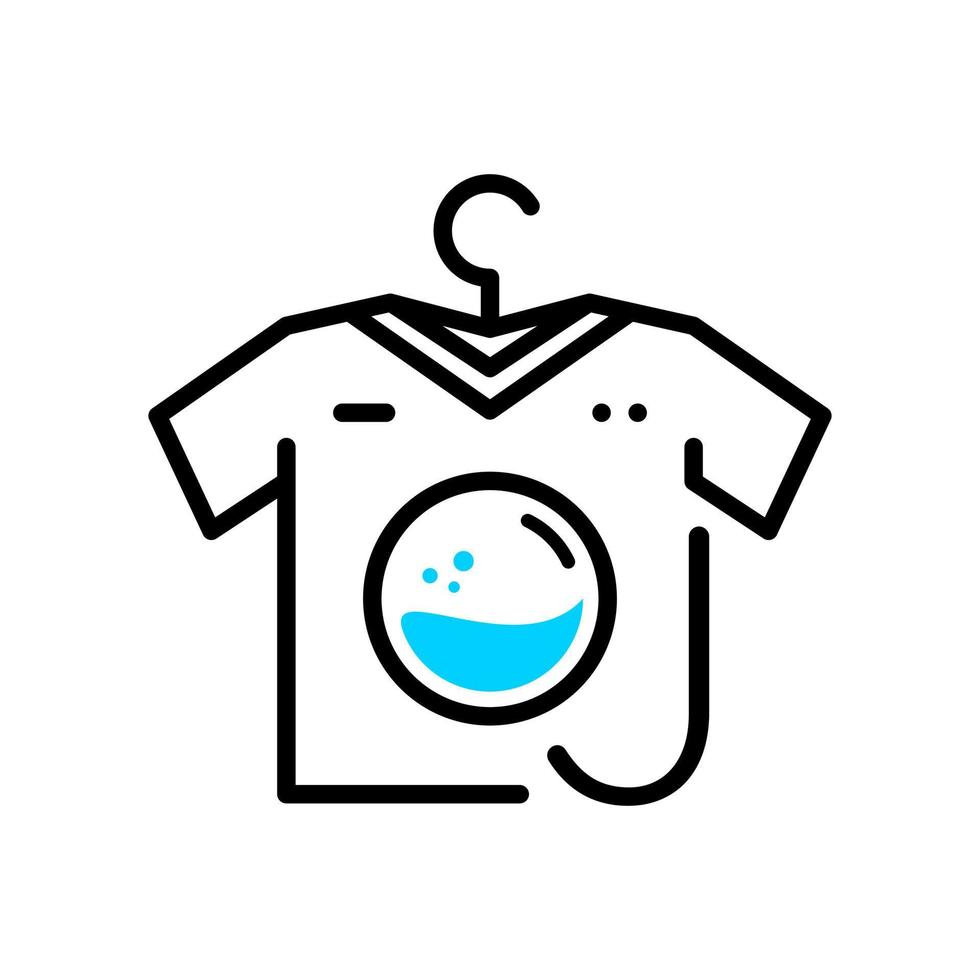 Initial J Laundry Logo vector