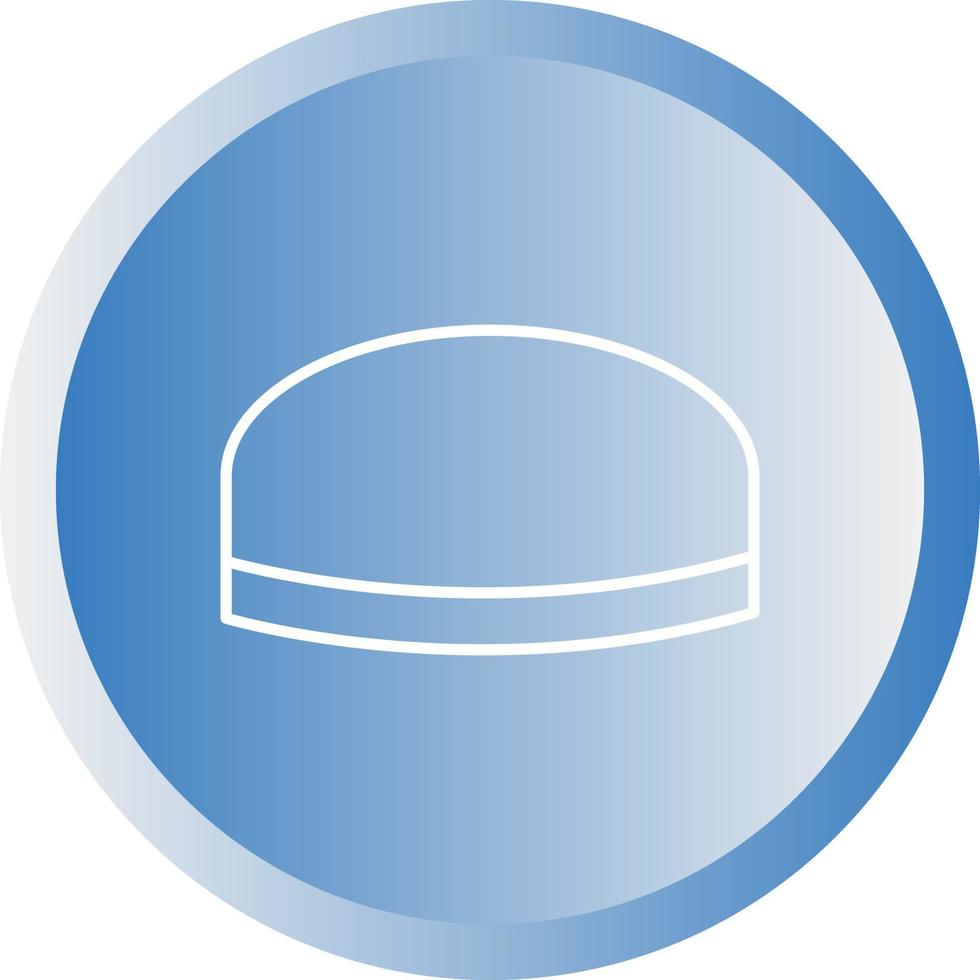 Beautiful Cap Line Vector Icon