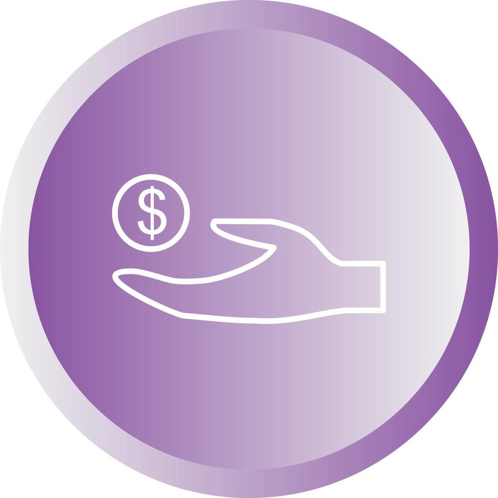 Beautiful Charity Line Vector Icon