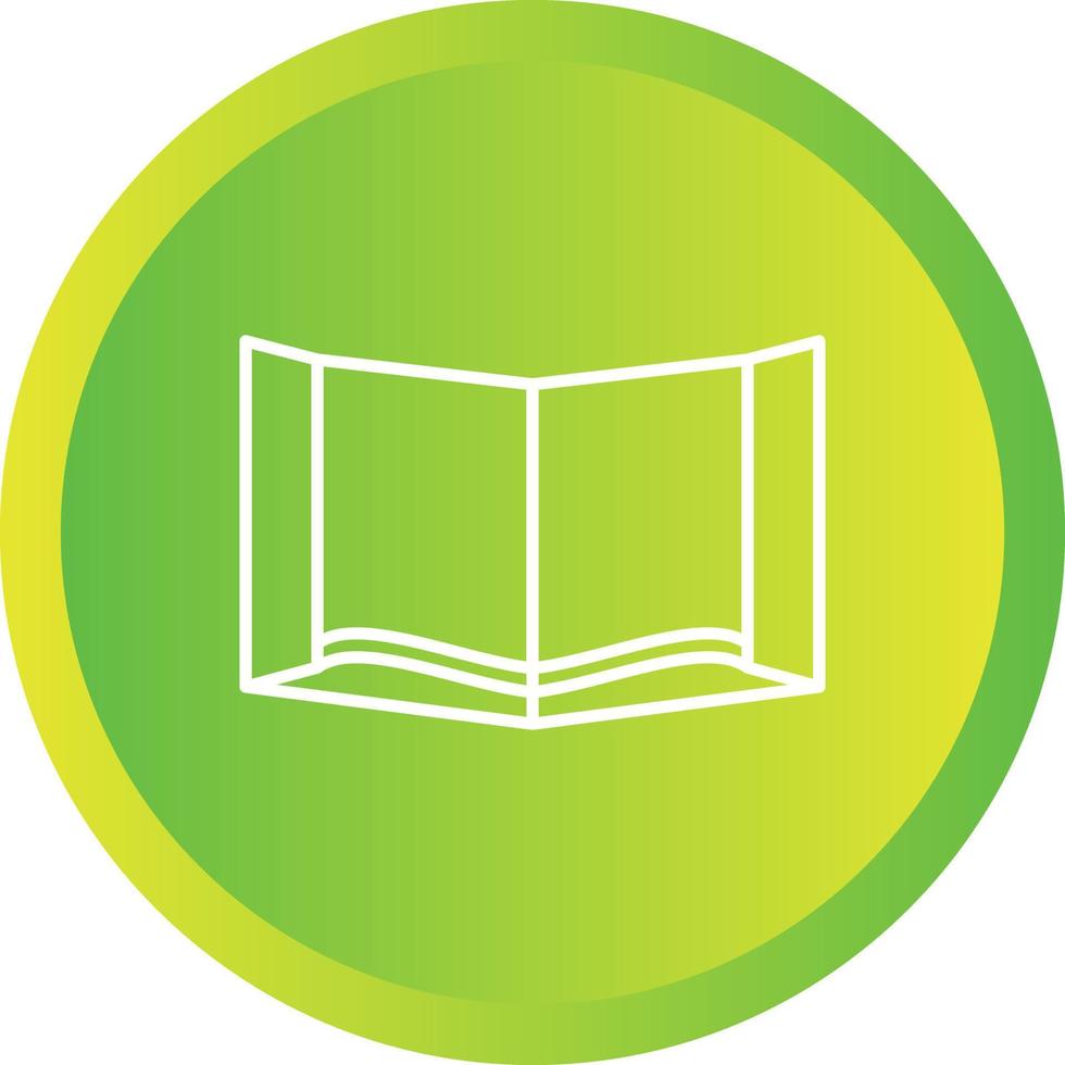 Beautiful Book Line Vector Icon