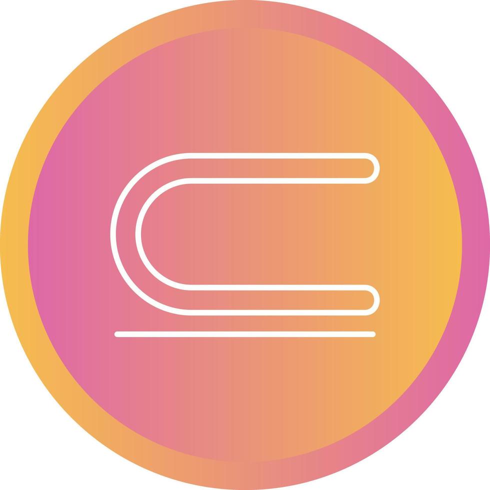 Beautiful Subset line Vector Icon