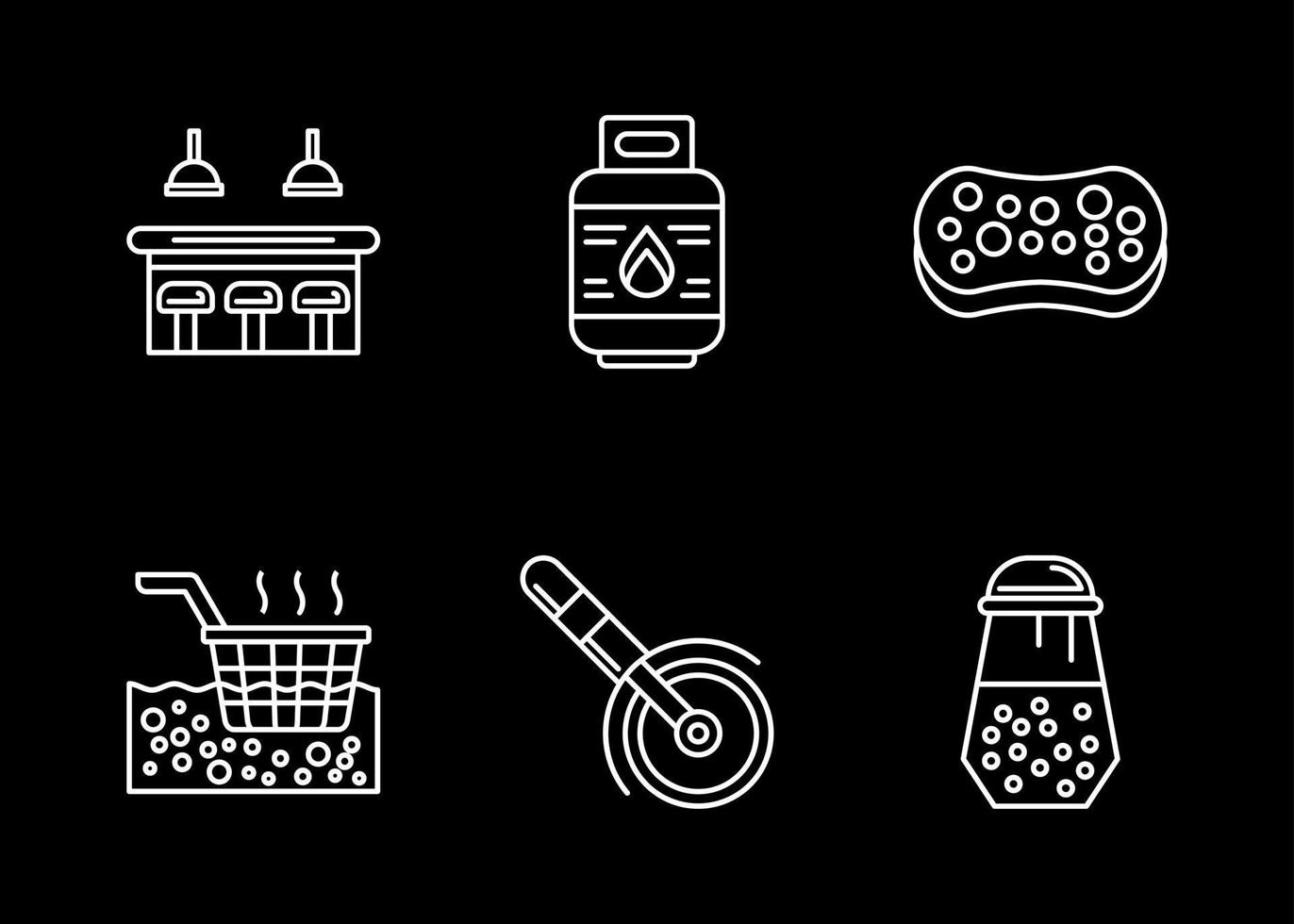 Unique Line Inverted Vector Icon Set 17486861 Vector Art at Vecteezy