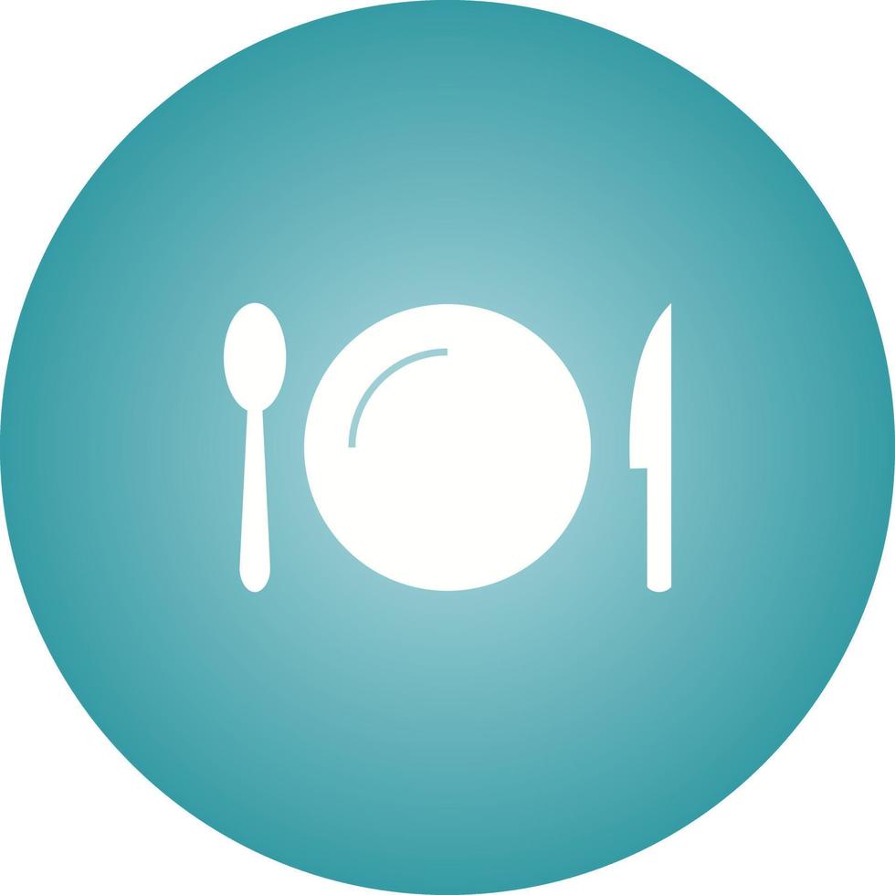 Unique Utensils Vector Glyph Icon