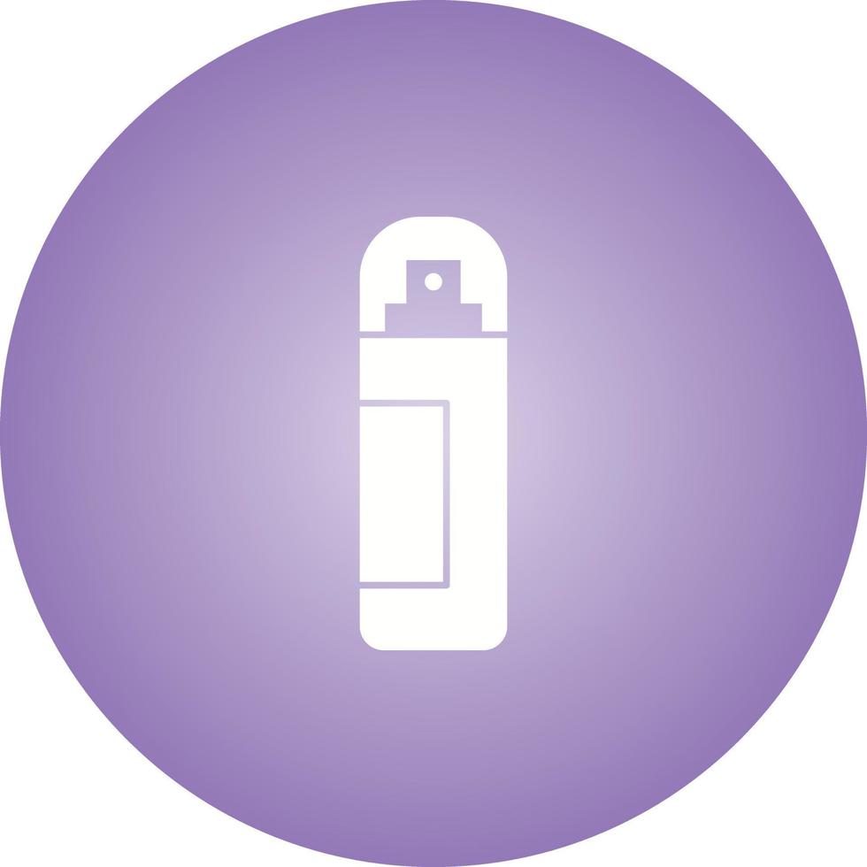 Unique Spray Vector Glyph Icon