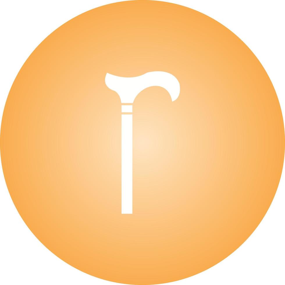 Unique Walking Stack Vector Glyph Icon