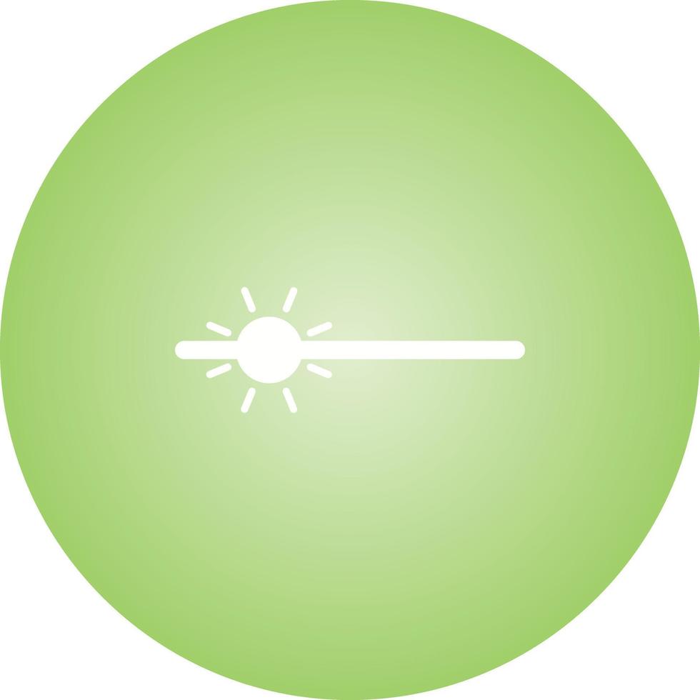 Unique Brightness Vector Glyph Icon