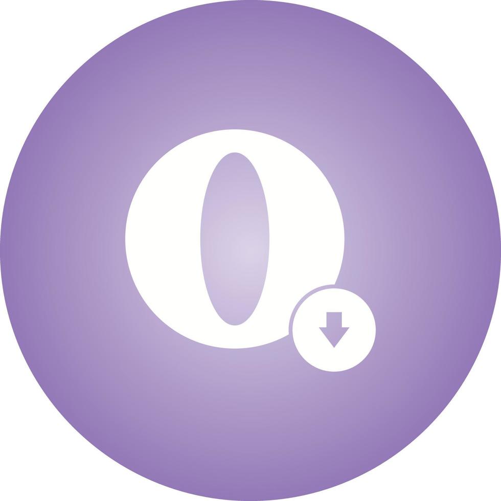 Unique Browser Vector Glyph Icon