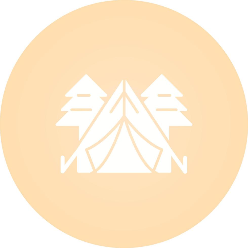 Tent Vector Icon