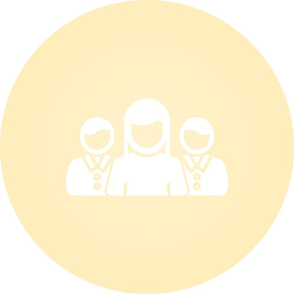 Team Leader Vector Icon
