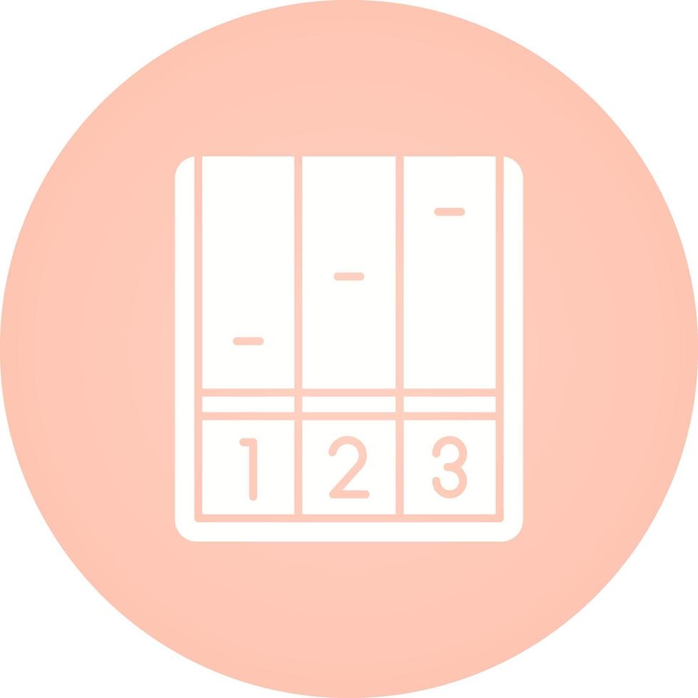 Running Track Vector Icon