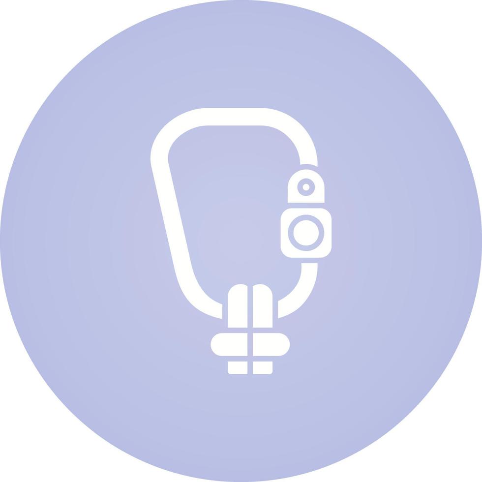 Carabiner Vector Icon